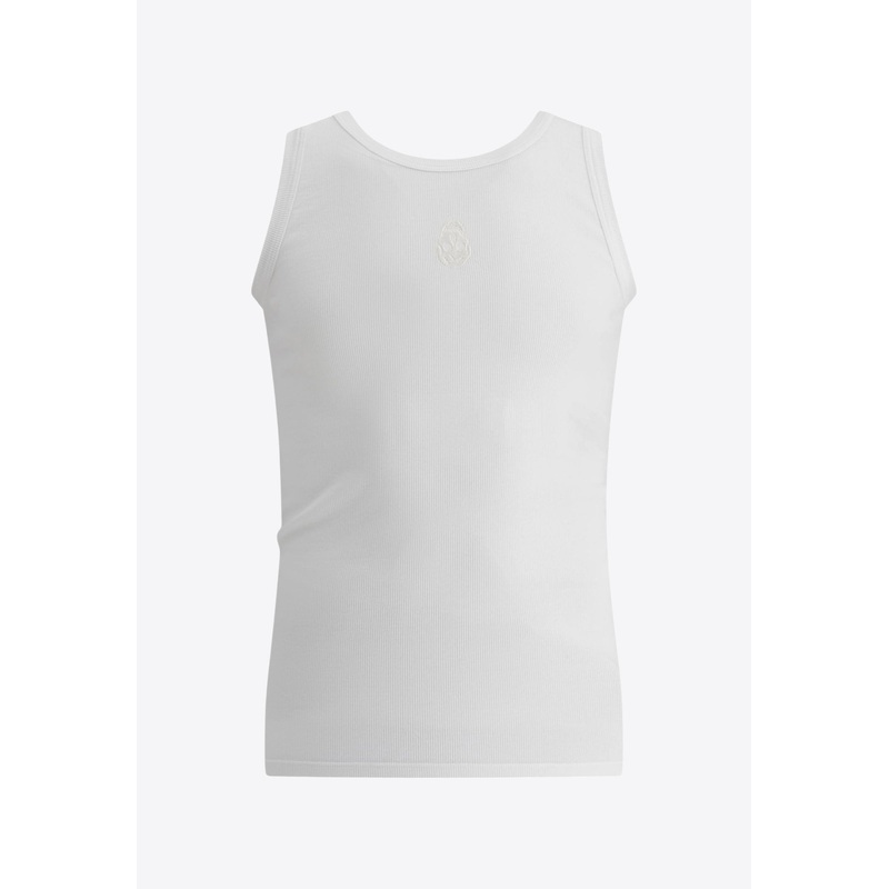 Skull Tank Top White mrtwstd_L