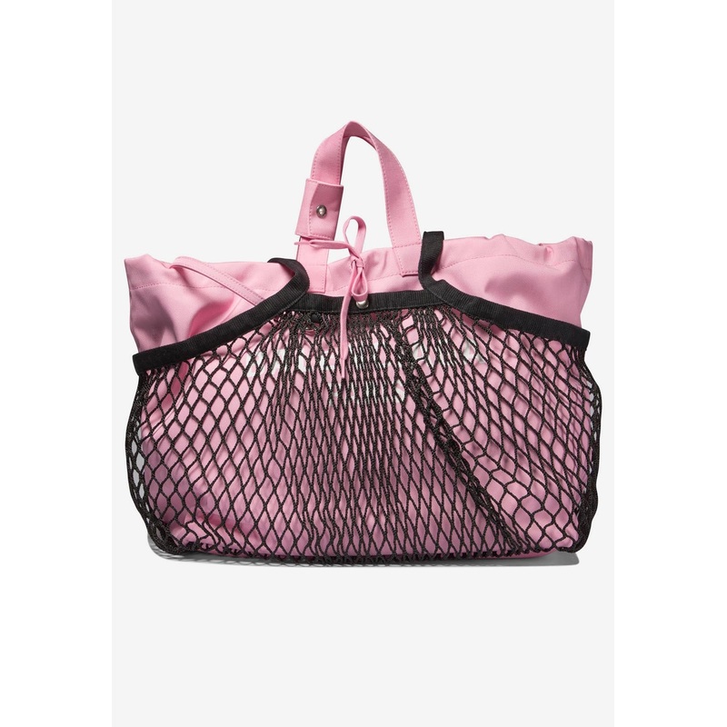24/7 Nylon and Mesh Tote Bag Pink Onesize