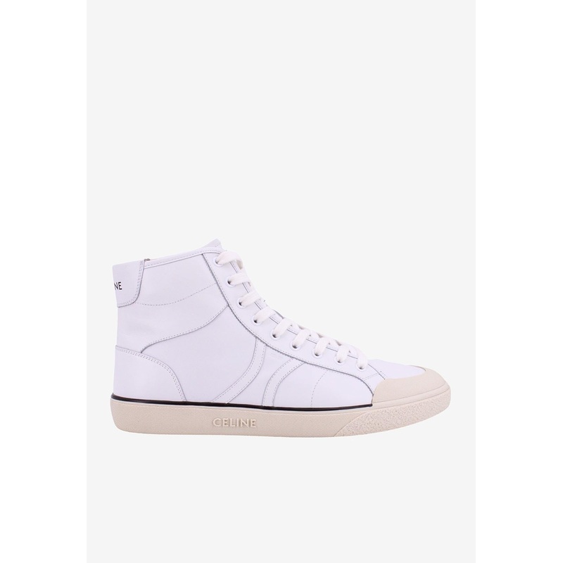 Alan AS-01 Leather High-Top Sneakers White mshoeseu_EU 45