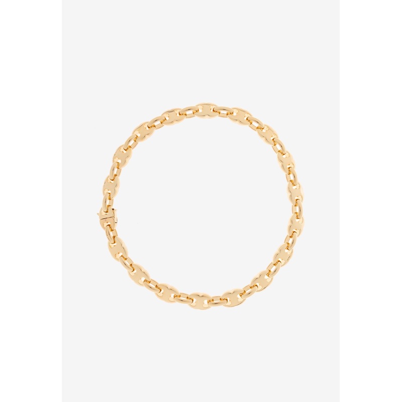 Gemini Chain Link Necklace Gold Onesize