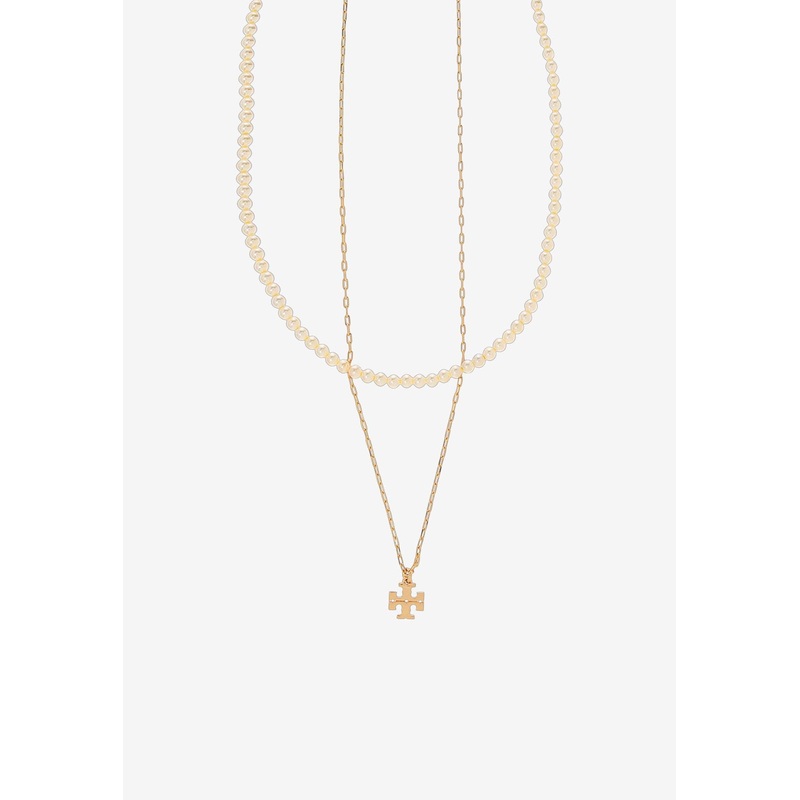 Kira Layered Necklace Gold Onesize