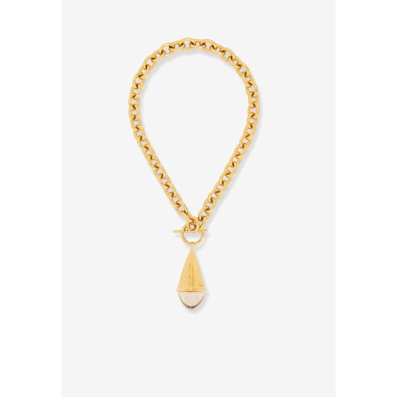 Prism Chain Necklace Gold Onesize