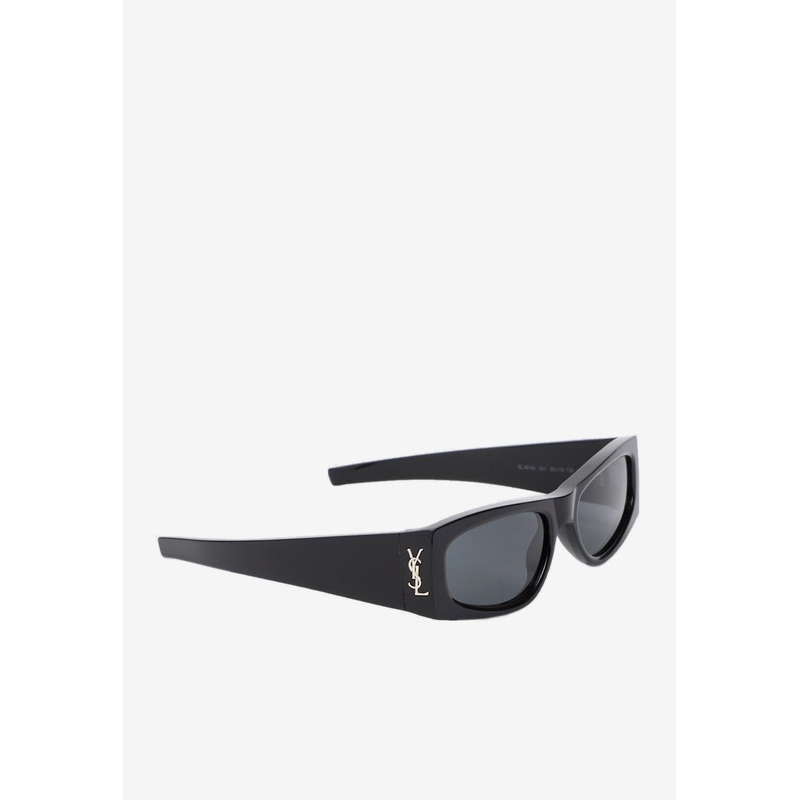 SL M140 Rectangular Sunglasses Black Onesize