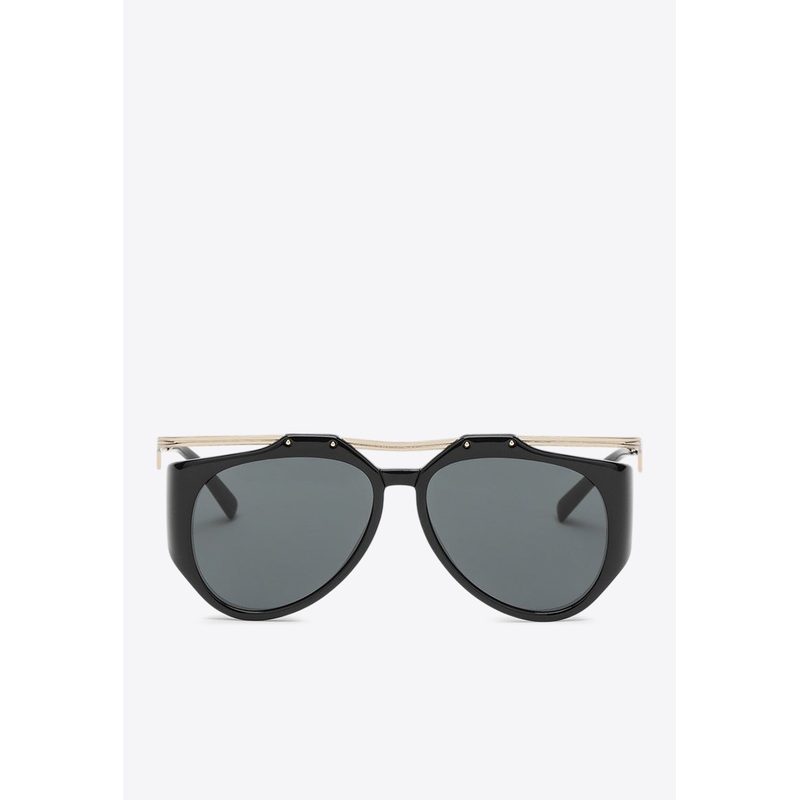 Amelia Aviator Sunglasses Gray Onesize