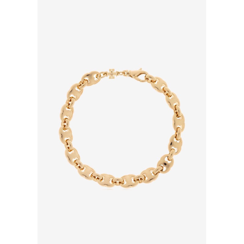 Delicate Gemini Chain-Link Bracelet Gold Onesize