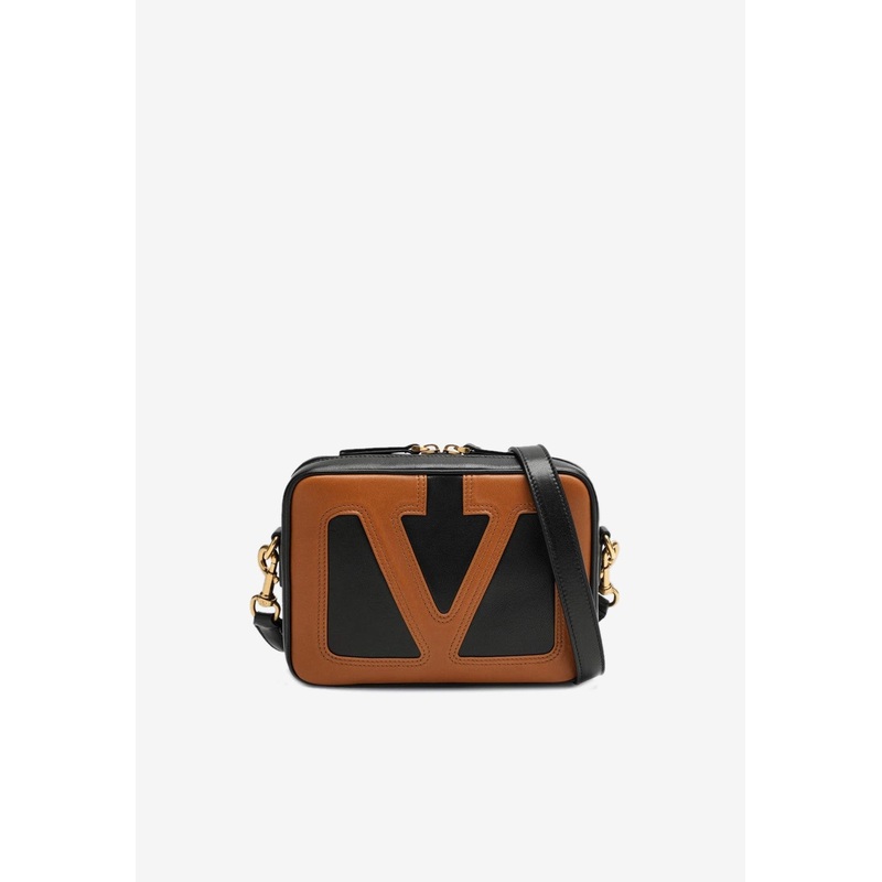 Viva Superstar Nappa Leather Crossbody Bag Black Onesize