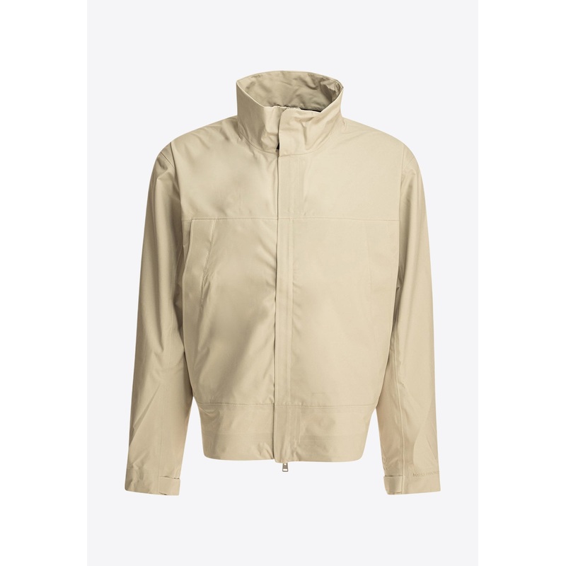 3L Waterproof Stand Collar Jacket Light Beige mrtwstd_S