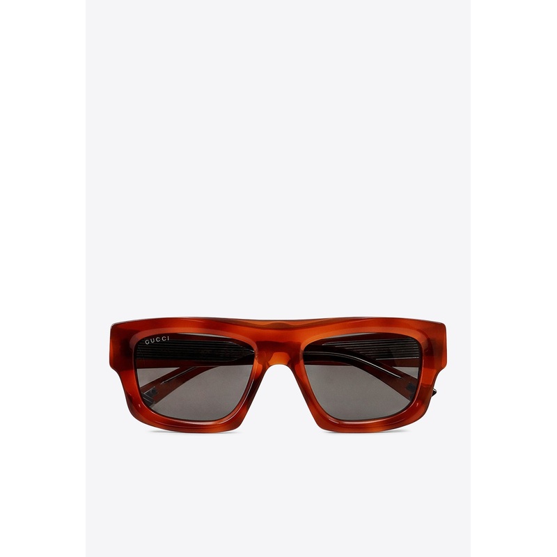 Essential Rectangle Sunglasses Gray Onesize