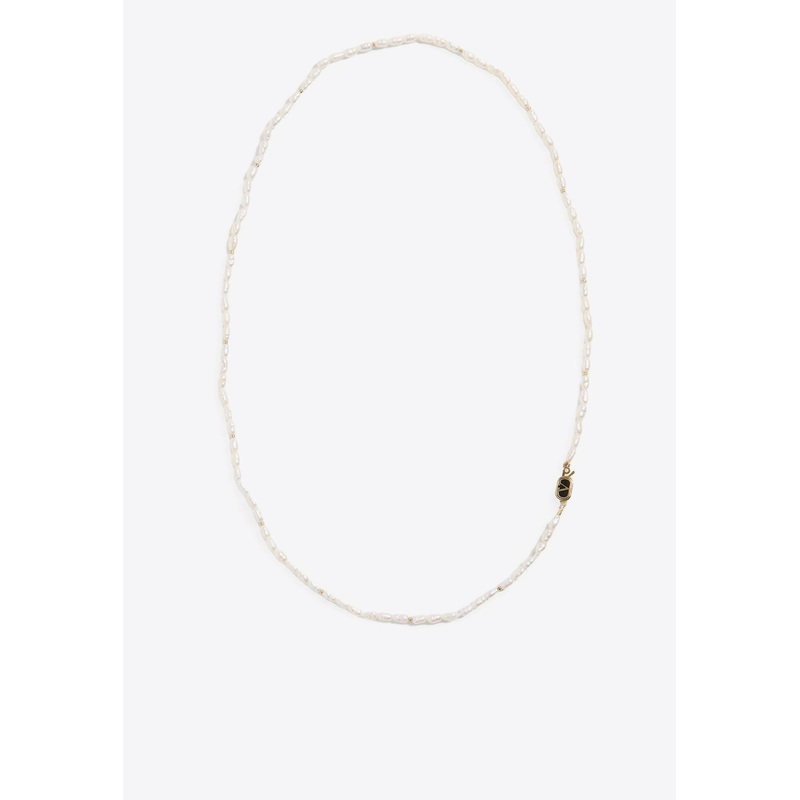 Ovalette Pearl Necklace White Onesize