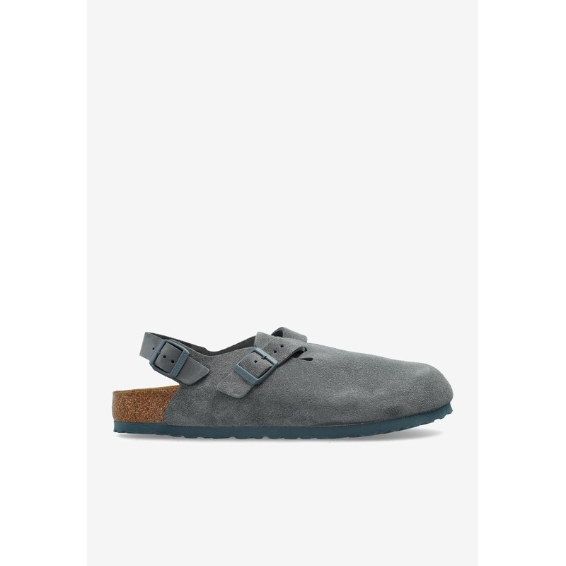 Tokio Suede Slingback Clogs Gray ushoeseu_EU 39