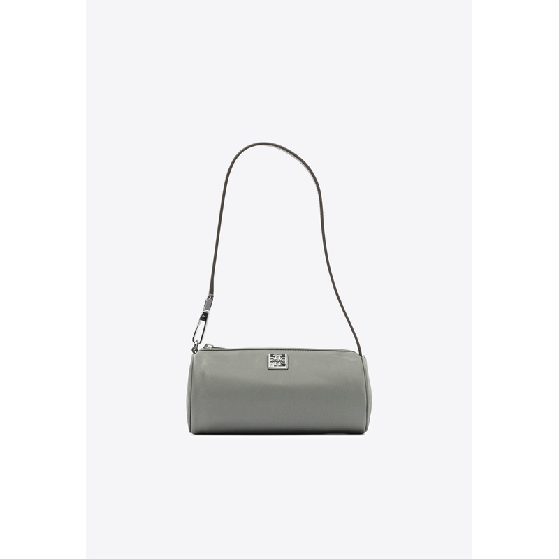 Virginia Cylinder Bag with Double-T Plaque Gray Onesize
