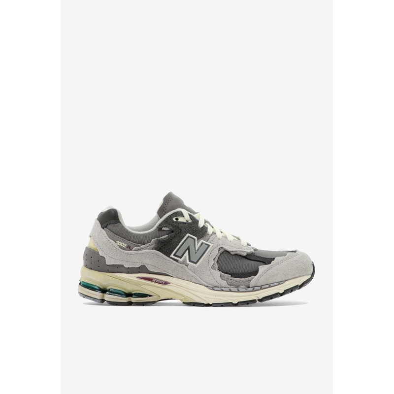 2002R Lace-Up Sneakers Gray mshoesus_US 4
