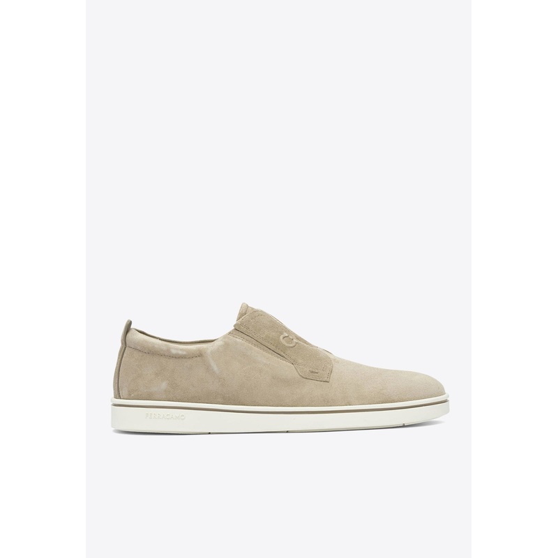 Alfie Suede Low-Top Sneakers Beige mshoesus_US 6