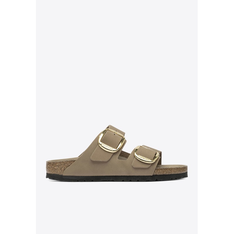 Arizona Big Buckle Suede Sandals Brown wshoeseu_EU 36