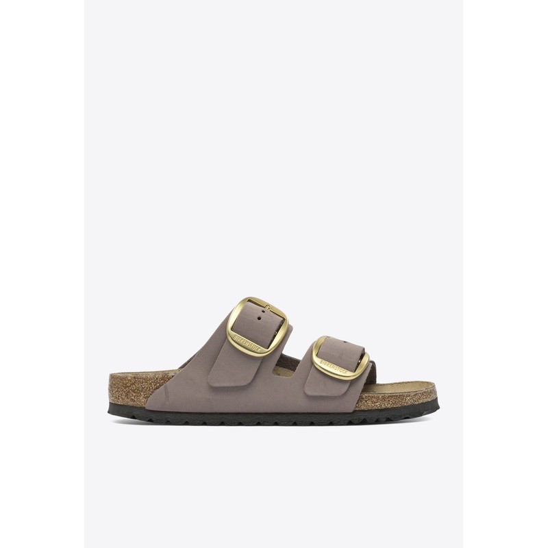 Arizona Big Buckle Suede Sandals Purple wshoeseu_EU 36
