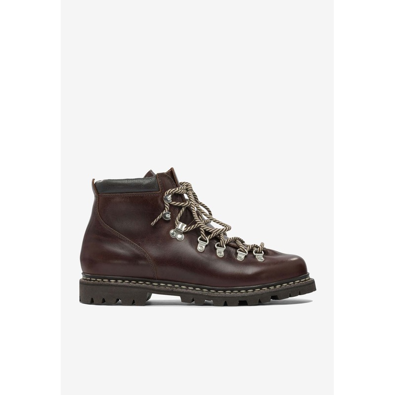Avoriaz Lace-Up Boots Brown mshoesuk_UK 6.5