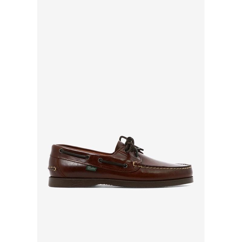 Barth Leather Lace-Up Shoes Brown mshoesuk_UK 7
