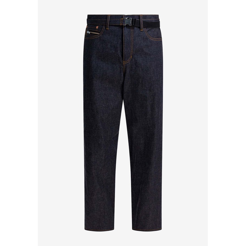 Belted Straight-Leg Jeans Indigo mrtwstd_2