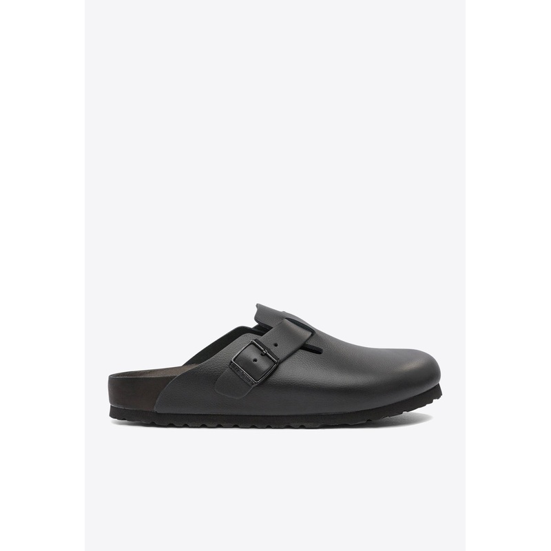 Boston Leather Mules Black mshoeseu_EU 40