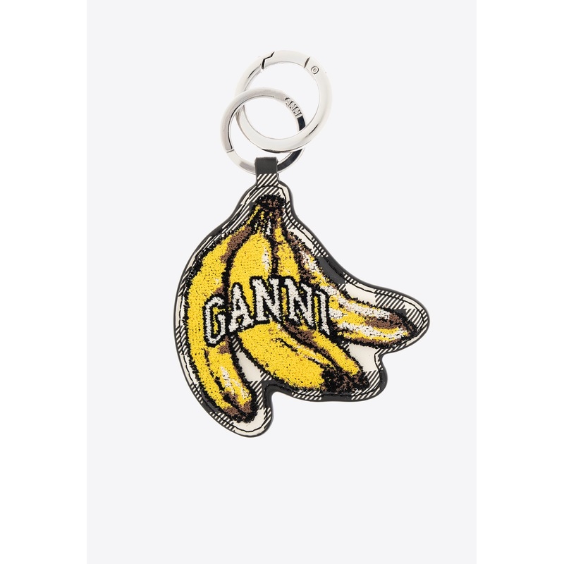 Banana Shaped Key-Ring Multicolor Onesize