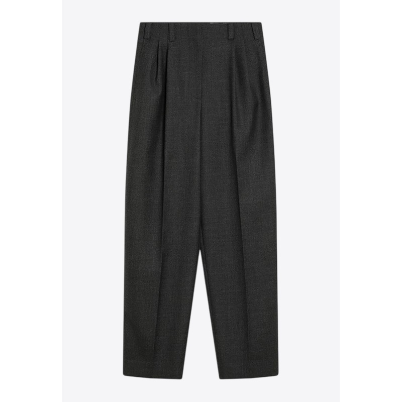 Wool Tailored Pants Gray wrtwfr_FR 36