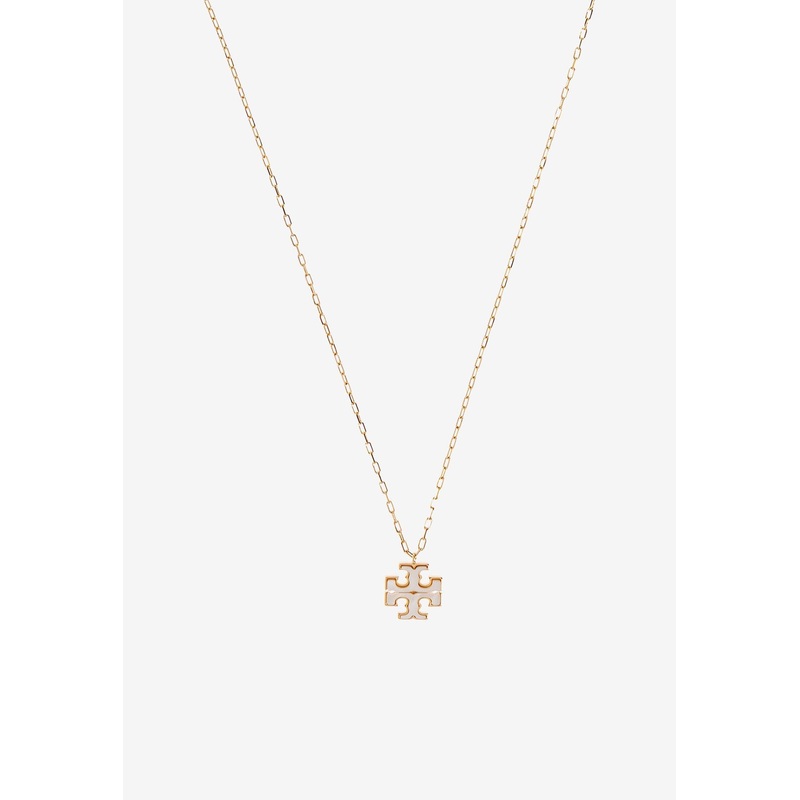 Kira Double-T Pendant Necklace Gold Onesize