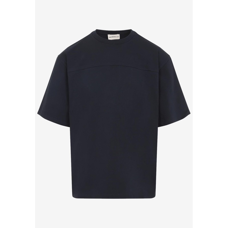 Short-Sleeved Crewneck T-shirt Black mrtwstd_S