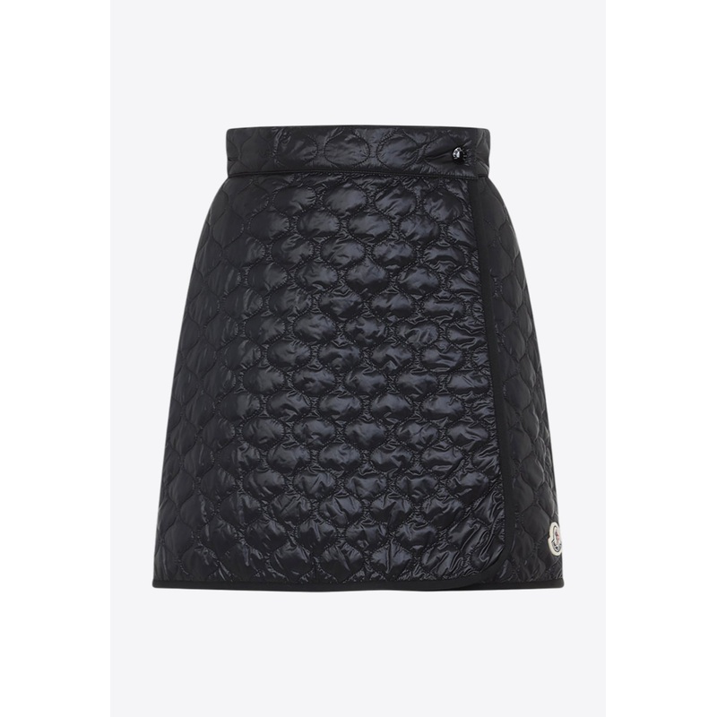 A-line Padded Mini Skirt Black wrtwit_IT 38