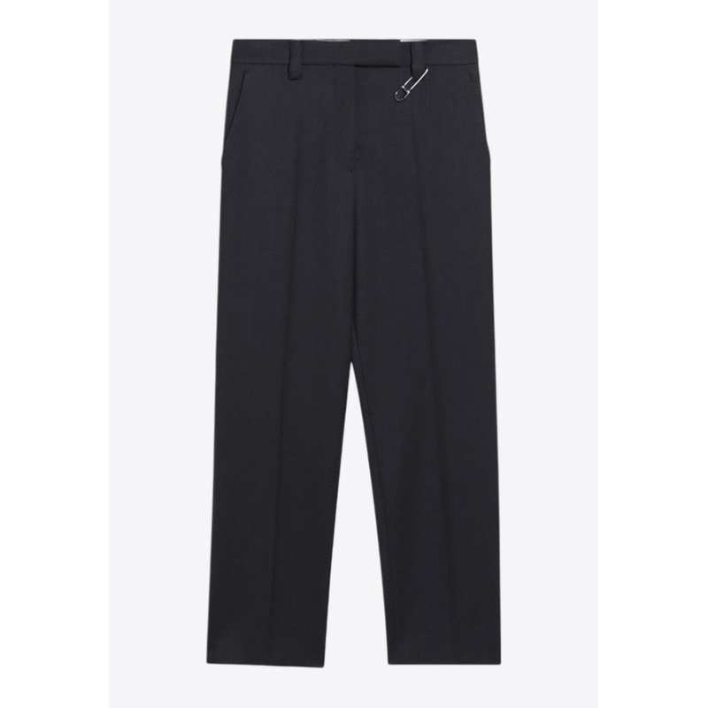Safety Pin Wool Tailored Pants Gray wrtwit_IT 38