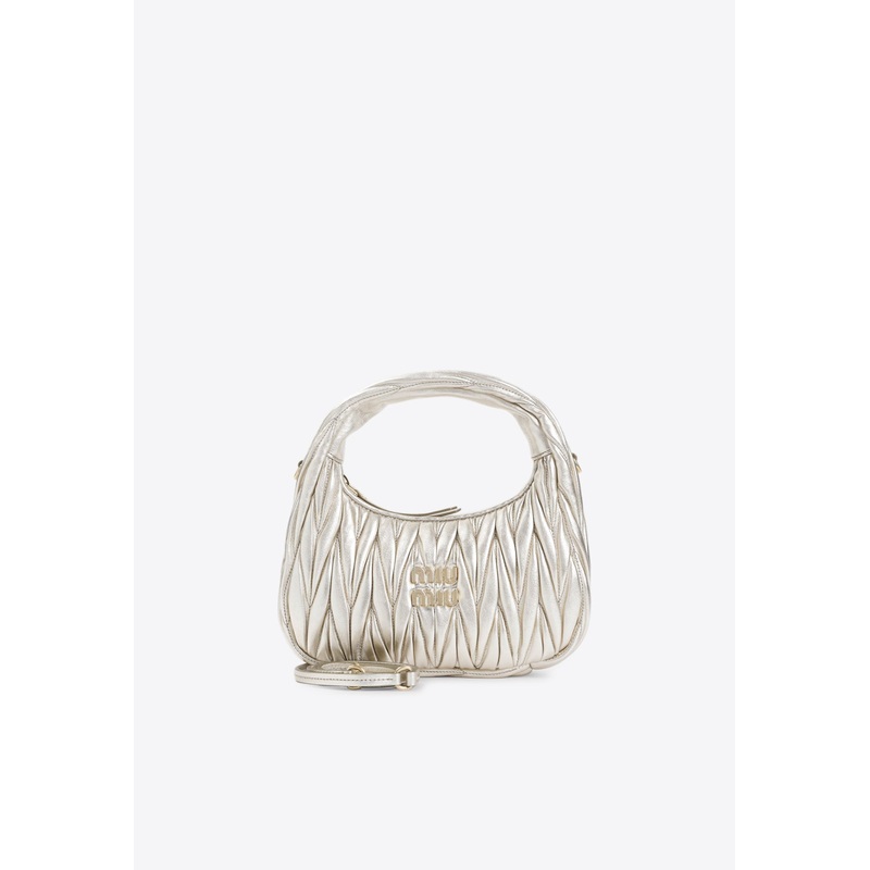 Wander Matelass Hobo Bag Metallic Onesize