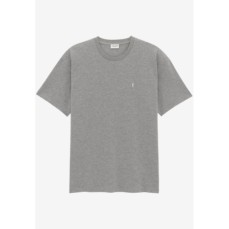 Cassandre Embroidered T-shirt Gray mrtwstd_S