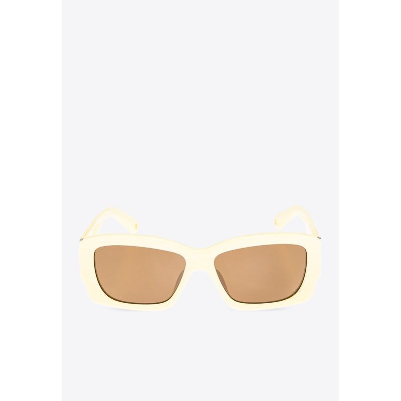 Croisire Square Sunglasses Brown Onesize