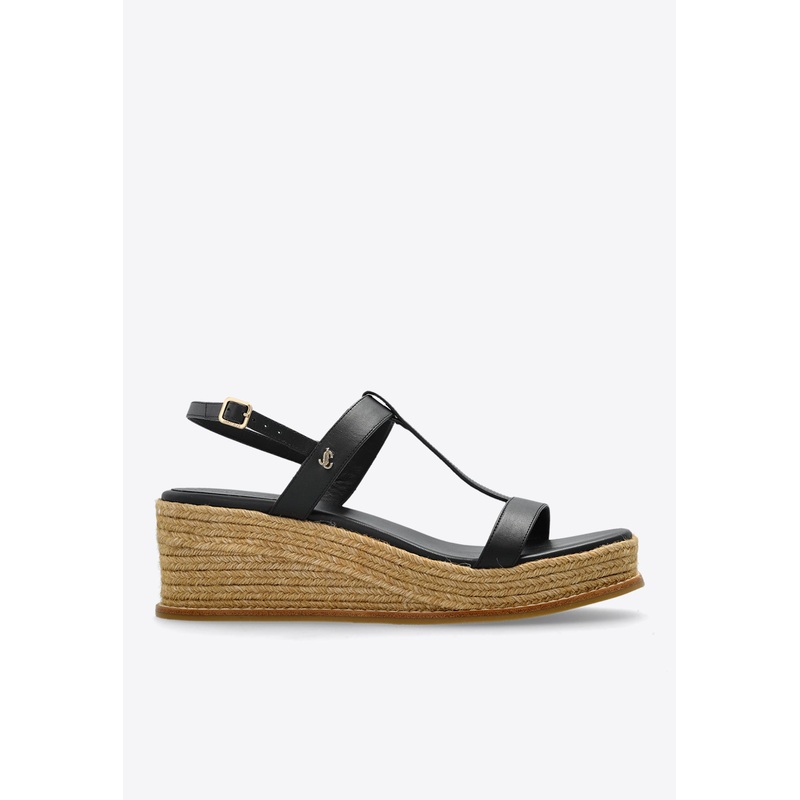 Theia 60 Wedge Sandals Black wshoeseu_EU 35