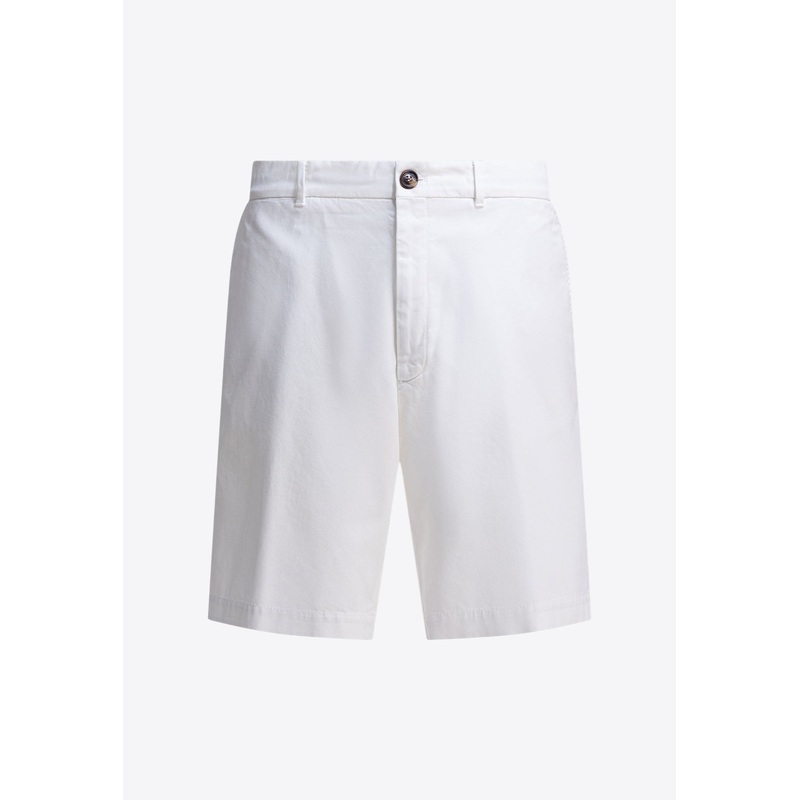 Twill Bermuda Shorts White mrtwit_IT 46