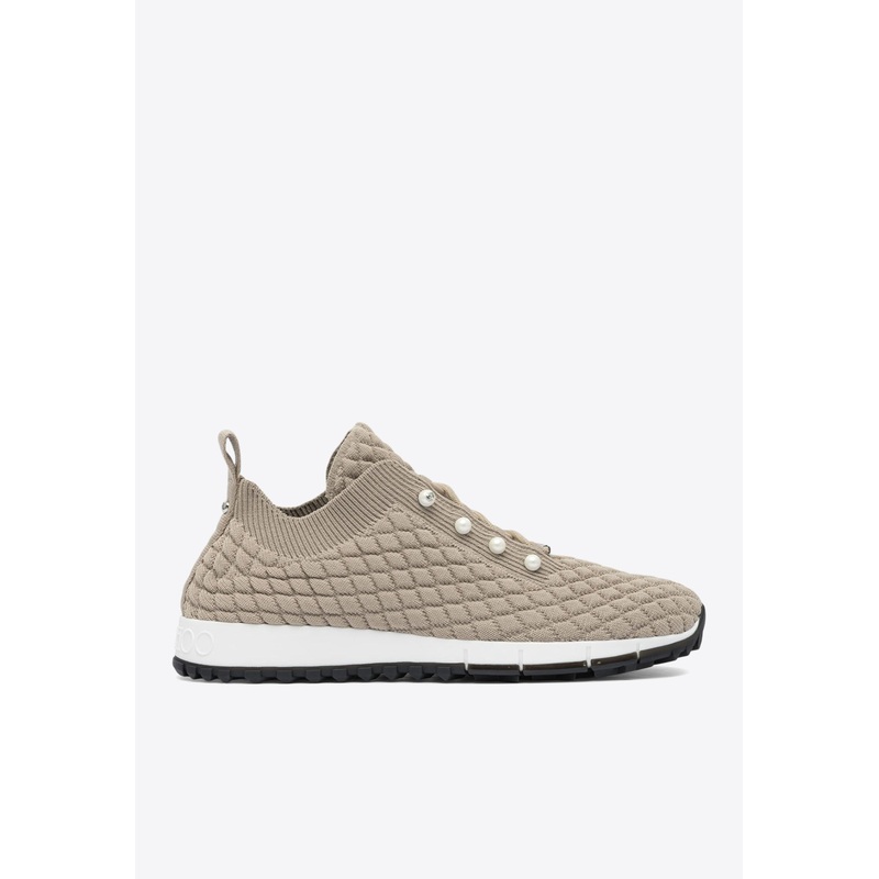 Veles Low-Top Knit Sneakers Gray wshoeseu_EU 37