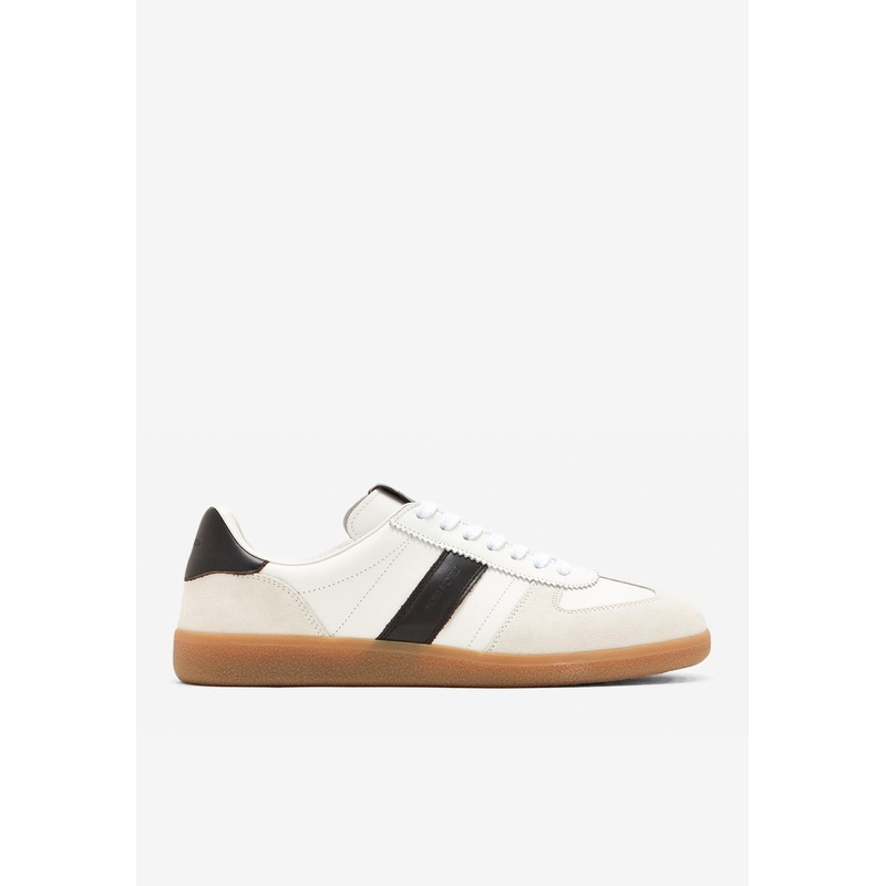 Archer Suede Low-Top Sneakers White mshoeseu_EU 40