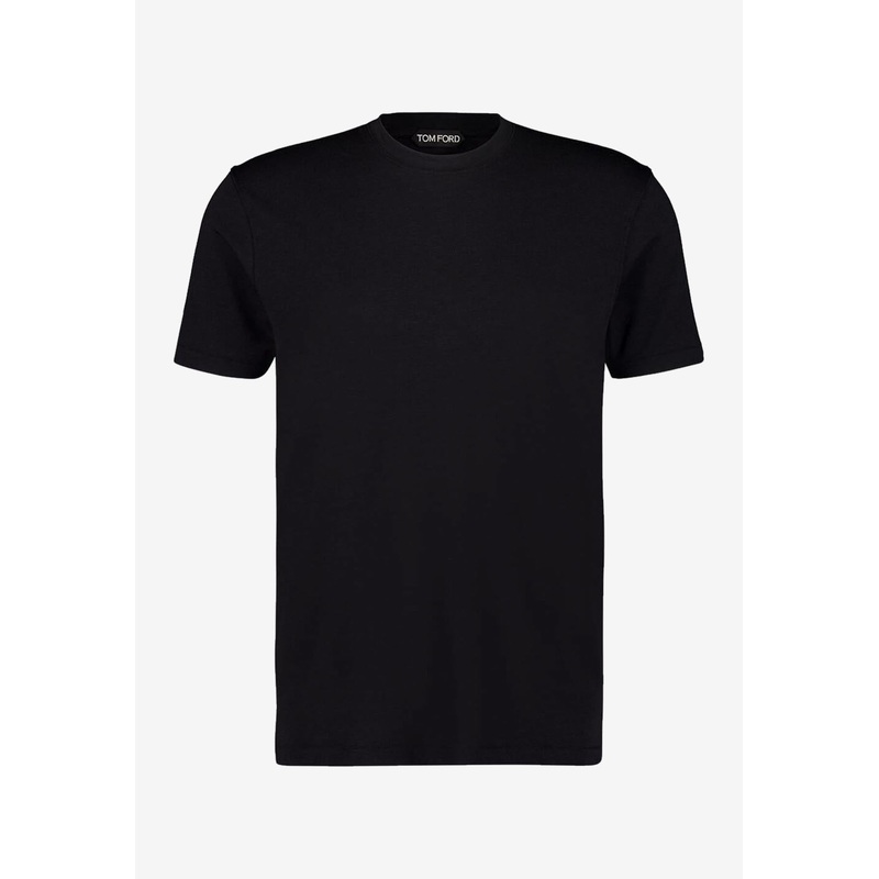 Basic Crewneck T-shirt Black mrtwit_IT 48