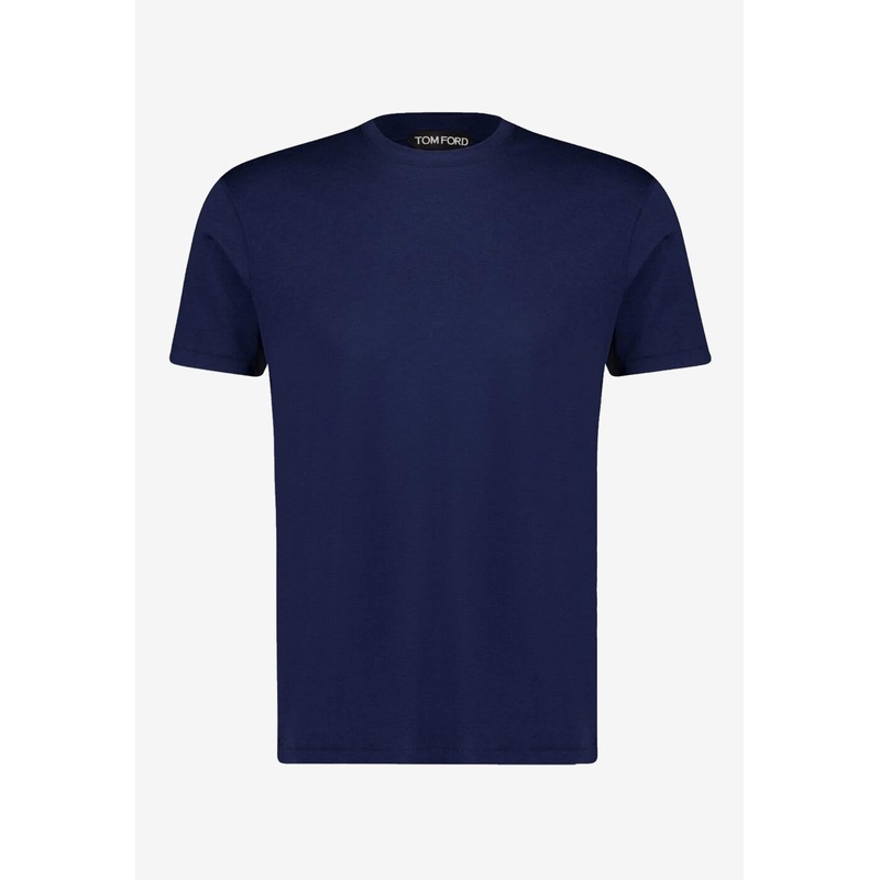 Basic Crewneck T-shirt Blue mrtwit_IT 48