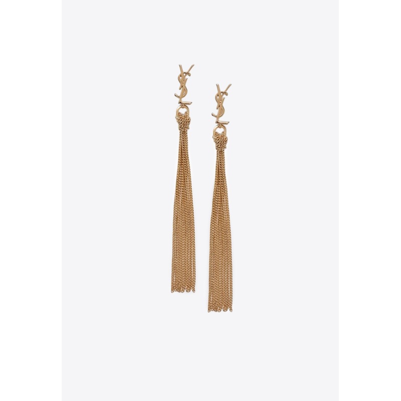 Cassandre Dangling Earrings Gold Onesize
