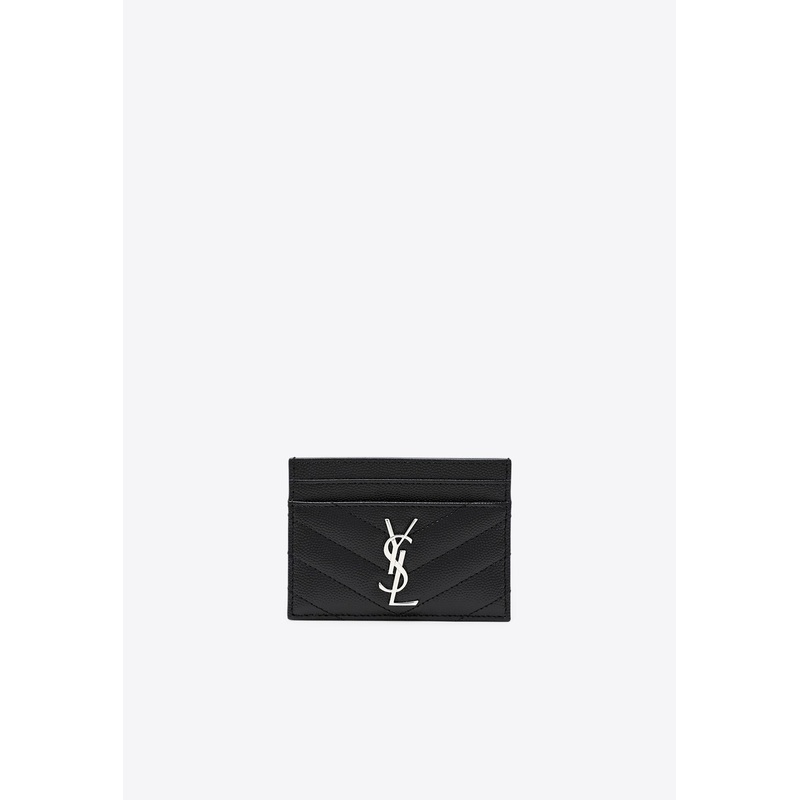 Cassandre Leather Cardholder Black Onesize