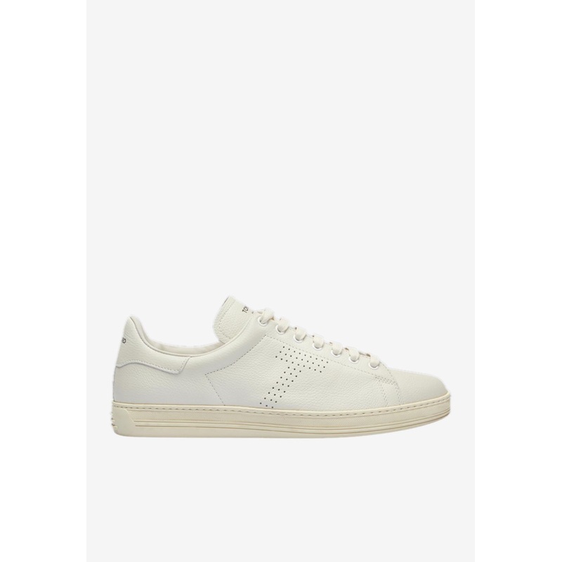 Warwick Leather Low-Top Sneakers Cream mshoeseu_EU 39.5