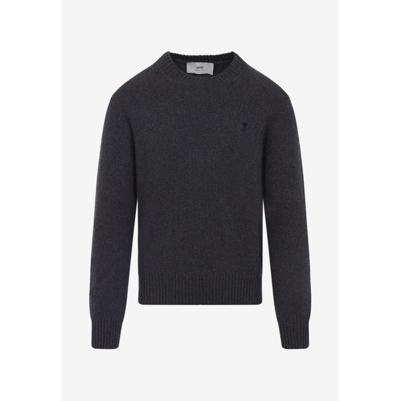 ADC Sweater in Cashmere and Wool Gray mrtwstd_S