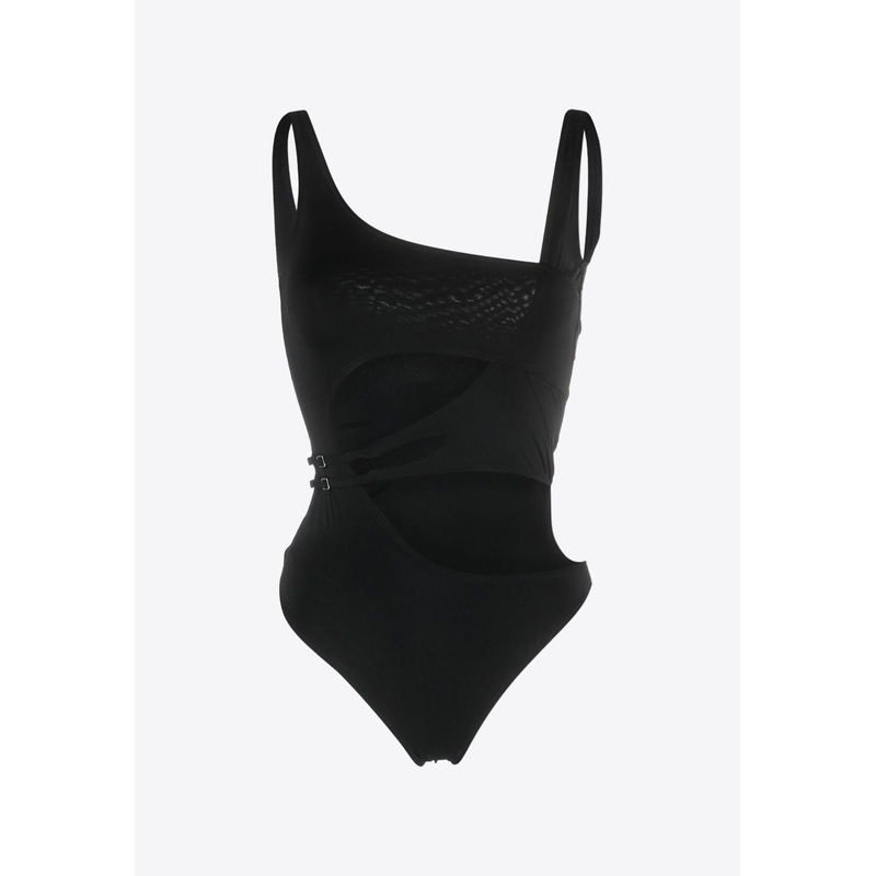 Cut-Out One-Piece Swimsuit Black wrtwit_IT 40