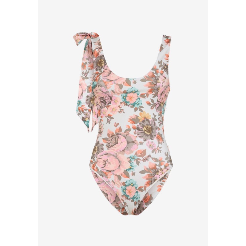 Floral One-Piece Swimsuit Multicolor wrtwfr_FR 34