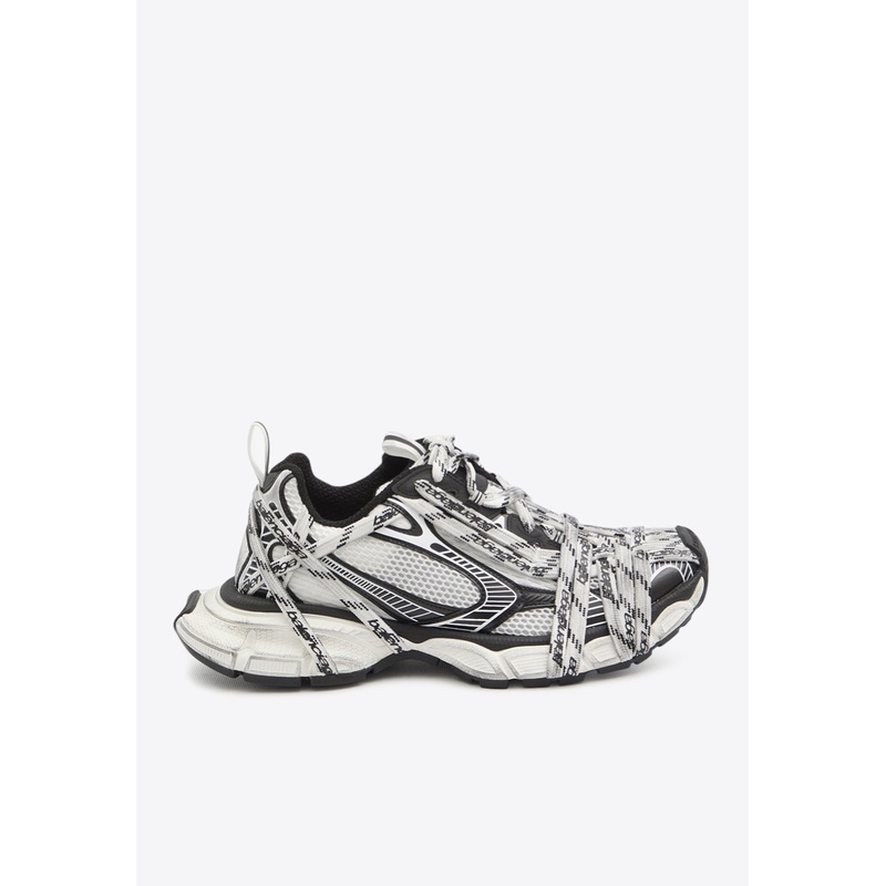3XL Extreme Lace-Up Sneakers Monochrome mshoeseu_EU 43