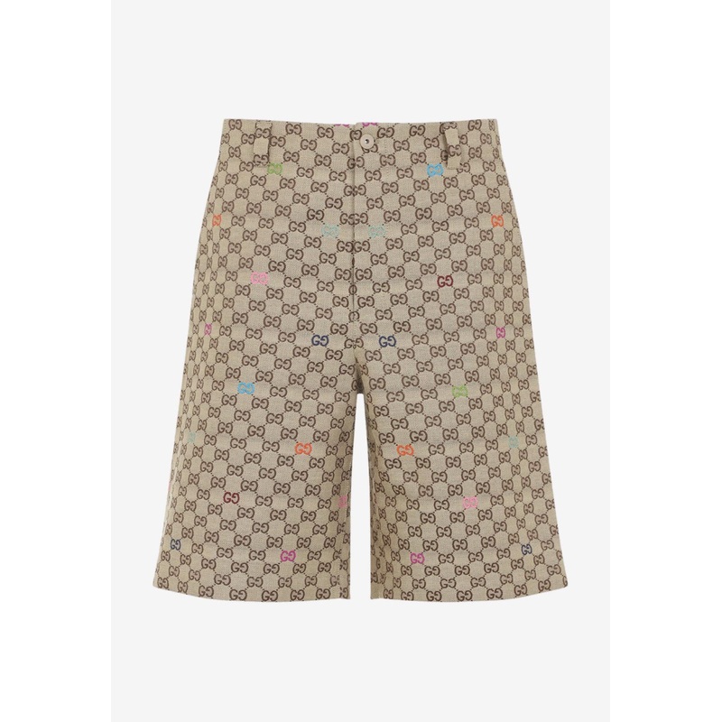 All-Over Logo Shorts Beige mrtwit_IT 48