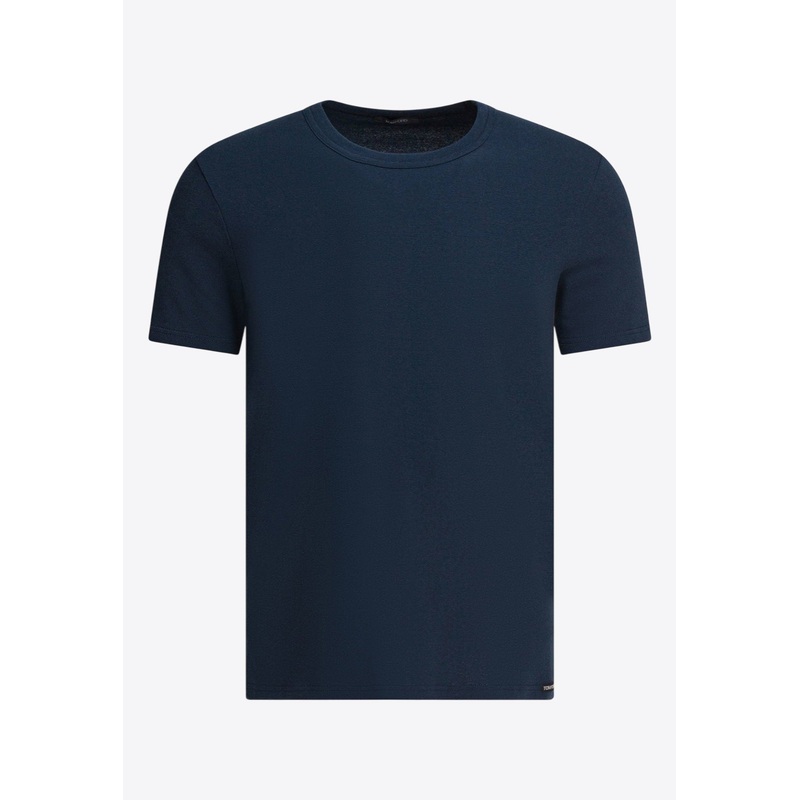 Basic Crewneck T-shirt Blue mrtwstd_S