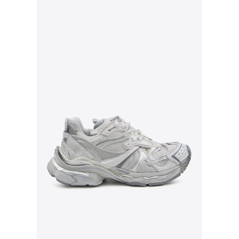 Runner 2 Lace-Up Sneakers Gray wshoeseu_EU 36