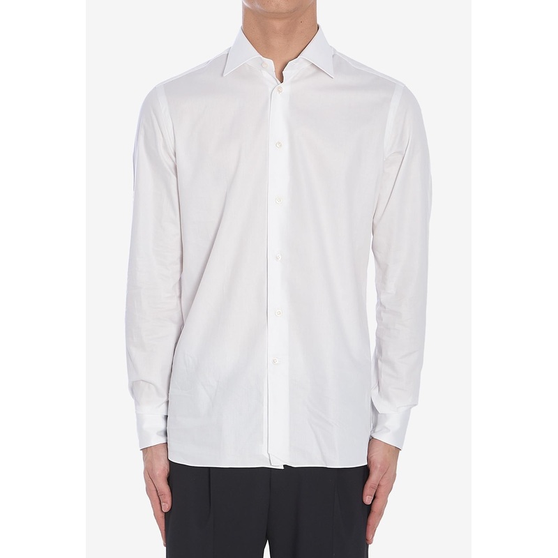 Spaccanapoli Long-Sleeved Shirt White mrtwshirtseu_EU 39