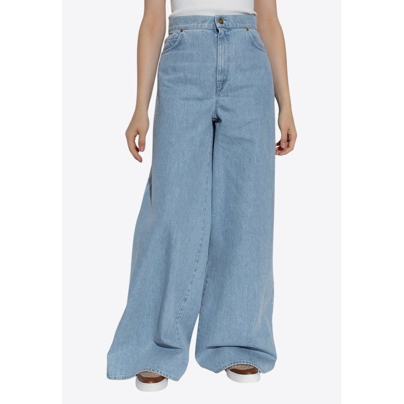 Affari Basic Wide-Leg Jeans Blue wrtwit_IT 38